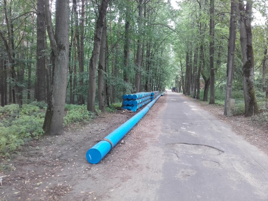 Mežaparkā pārbūvēts ūdensvads un kanalizācija