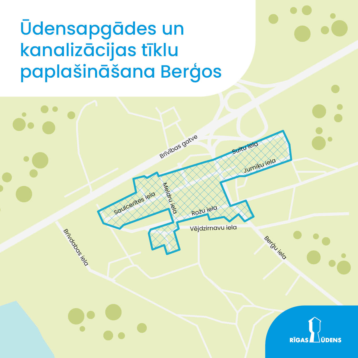 Berģu karte
