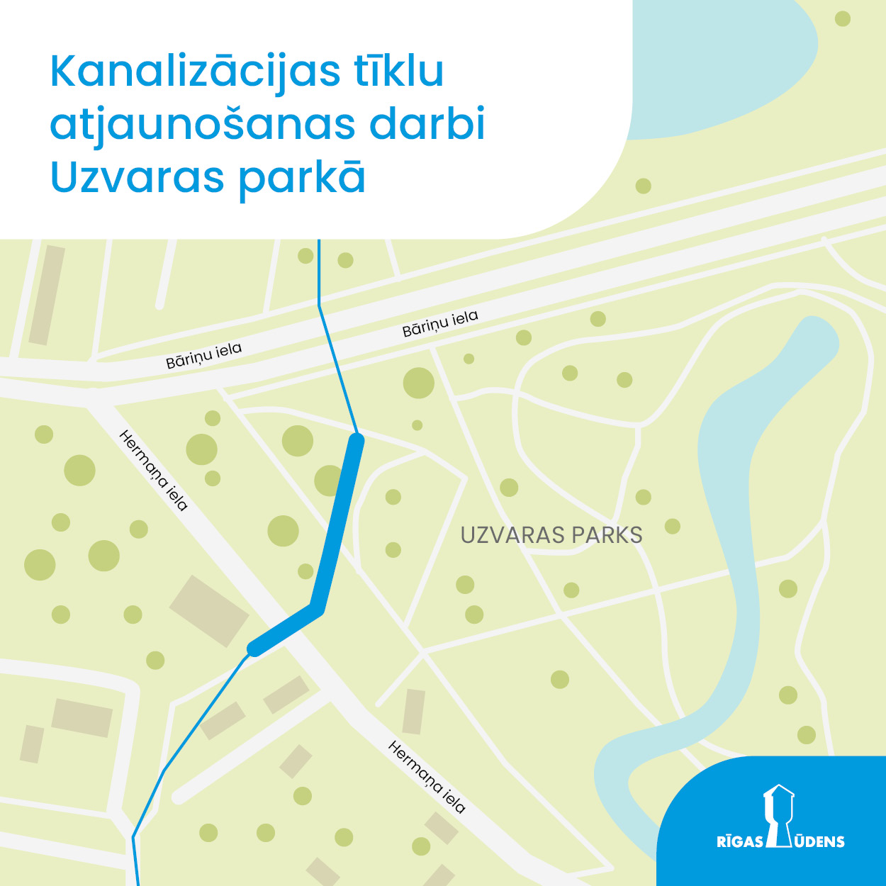 Uzvaras parka karte